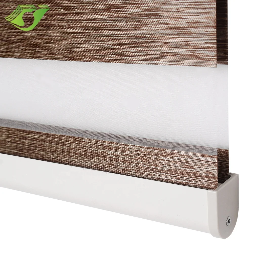 
Modern hotel custom blackout zebra roller fabric blinds with bead rope blind shade parts low price manufacturer hot sale 