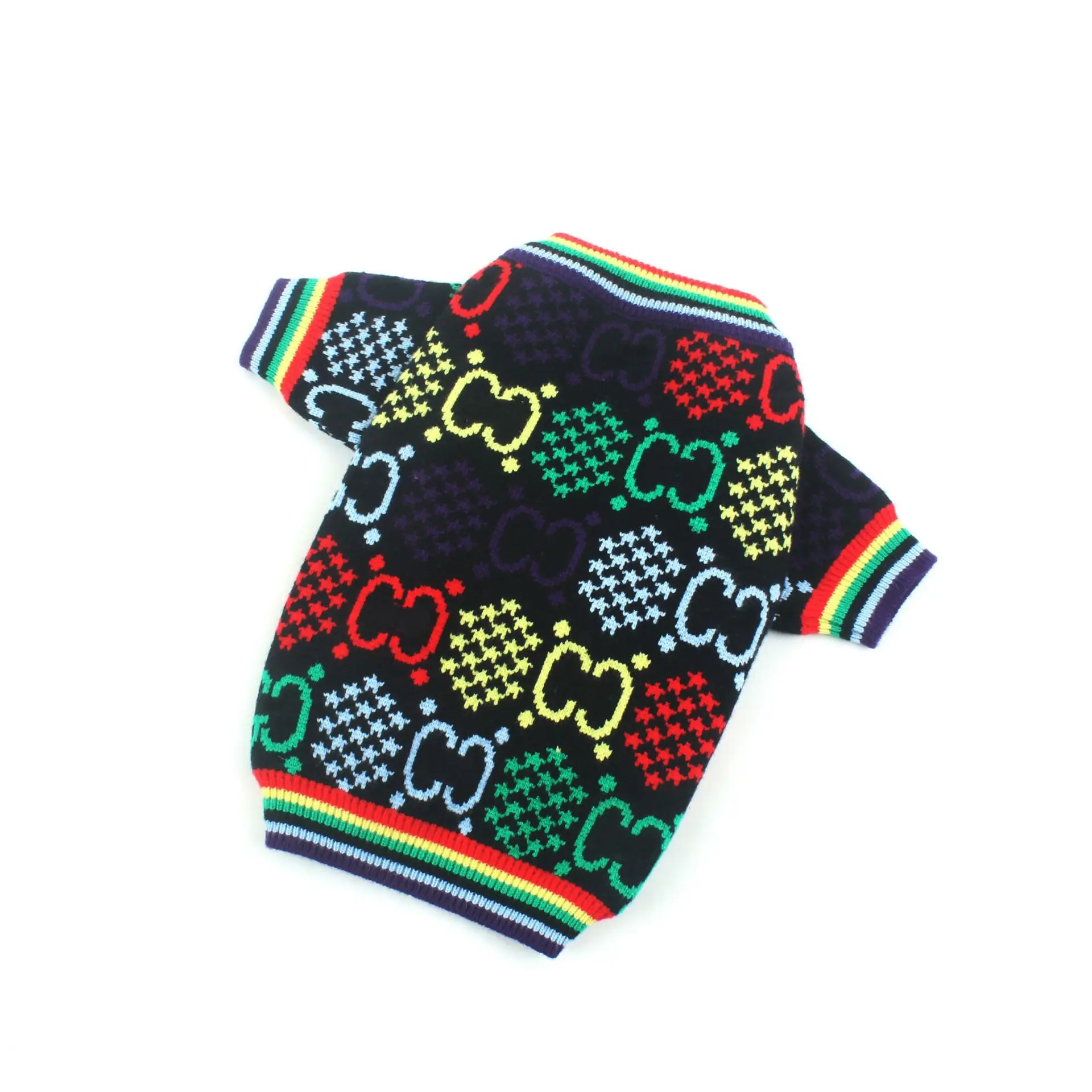 

MIGU Fashion brand autumn winter warm gg pet sweater dog clothes from china