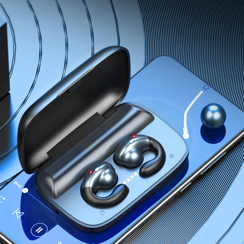 attractive bluetooth earpiece portable tws wireless sports earphone earbuds noise cancelling earphones auriculares para laptop - ANKUX.COM