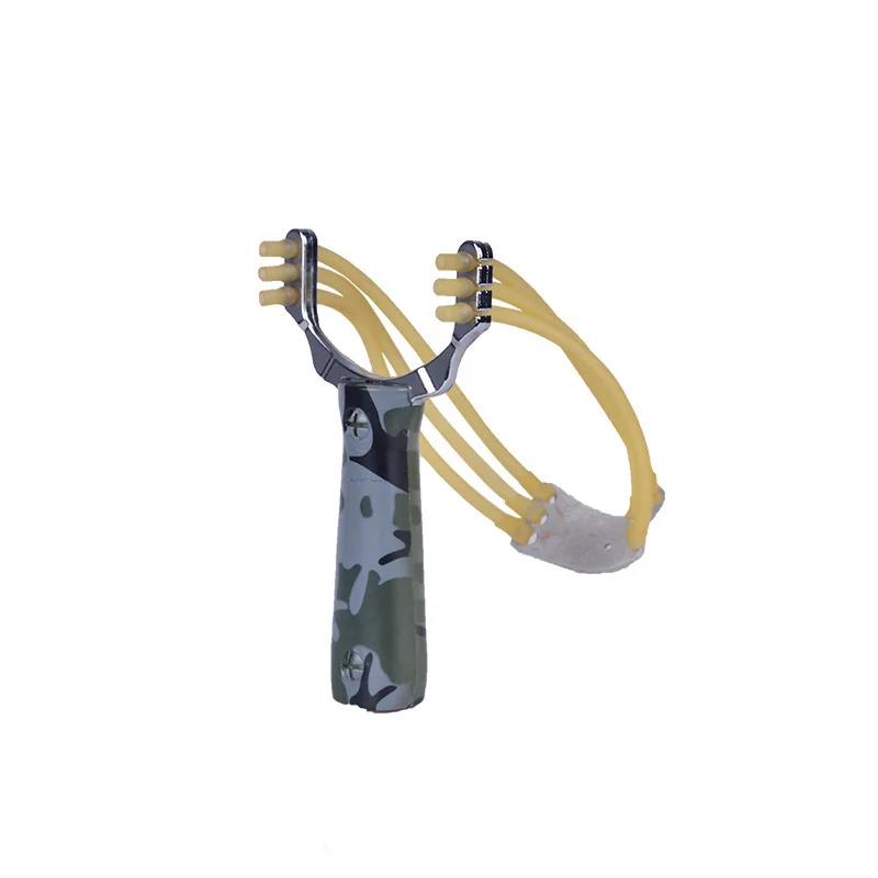 

Zinc Alloy and ABS Camouflage Color Catapult Hunting Slingshot