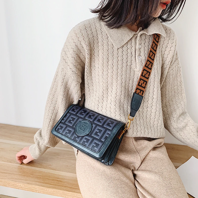 

Luxury Brand Wholesale Ladies Wide Shoulder Straps Bag Luxury Handbags For Women 2021, Customizable