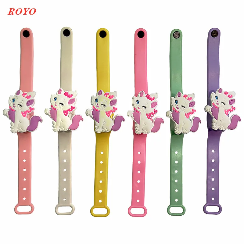 

2020 Top Sale Hand Sanitizer Bracelet For Kid Gifts Cartoon Silicone Wristbands For Children-HS-0003