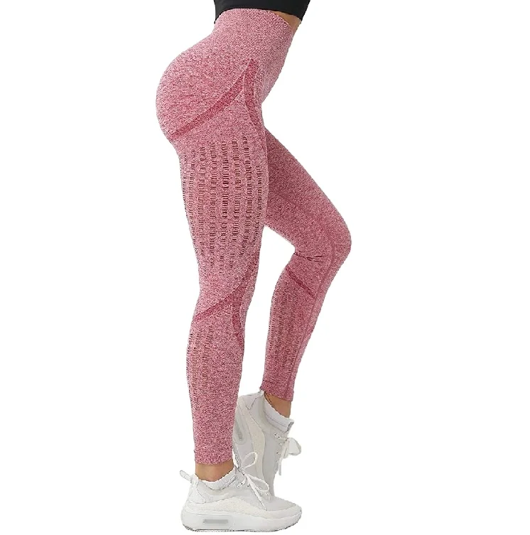 

Seamless peach blossom hip fitness pants ladies sexy home training pants quick-drying sports hip-lifting yoga pants, Colors