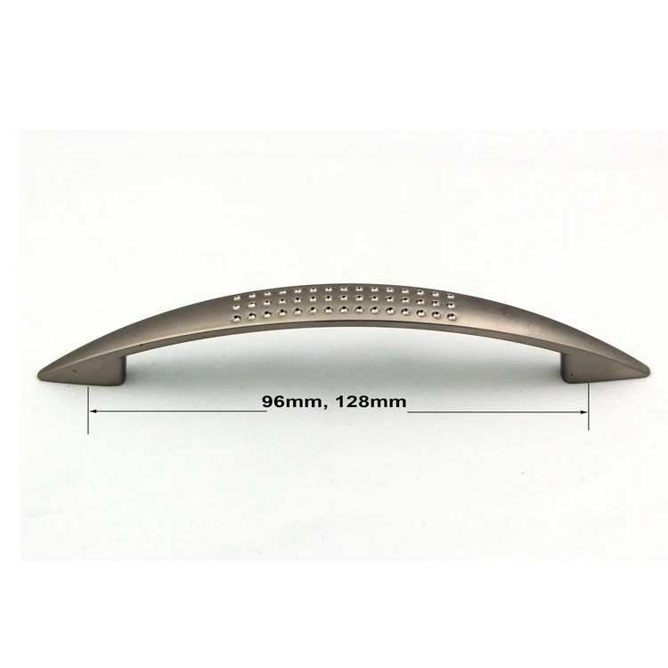 Zinc alloy profile modern design kitchen cabinet handle