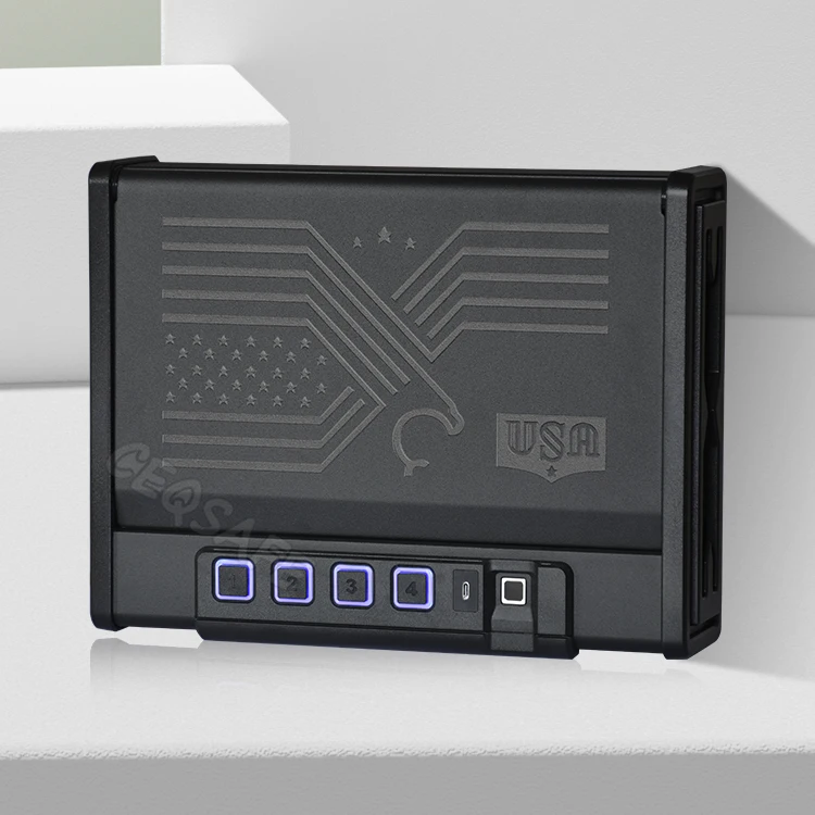 

CEQSAFE New Design Digital With Biometric Gun Safe Fingerprint Safe Box