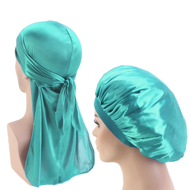 Designer Bonnets And Durags Head Wrap Cover Bonnets And Du Rags Solid ...