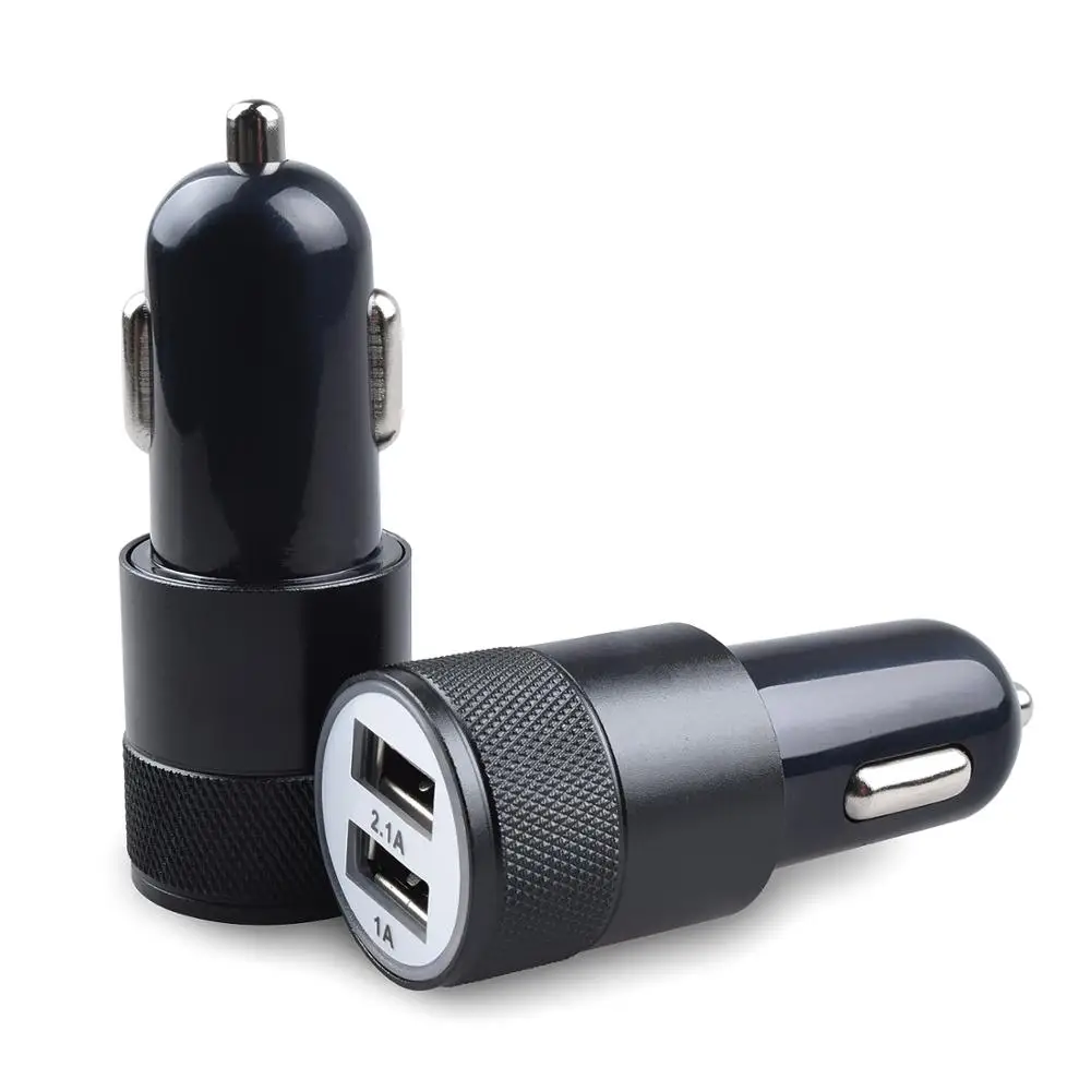 

Quick Universal Car Chargers Fast Charging 5V2.1A Mini USB Car Charger Adapter Dual Travel Mobile Phone Car Charger, Colorful