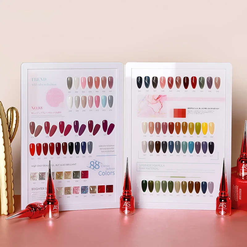 

For UV Gel 88 Colors UV Gel Nail Polish Art Tools Solid Colors UV&LED Gel Polish VIP