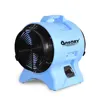 CE/ETL high speed 3200RPM 12 inch typhoon plastic electric hand air blower for workshop basement and tunel ventilation