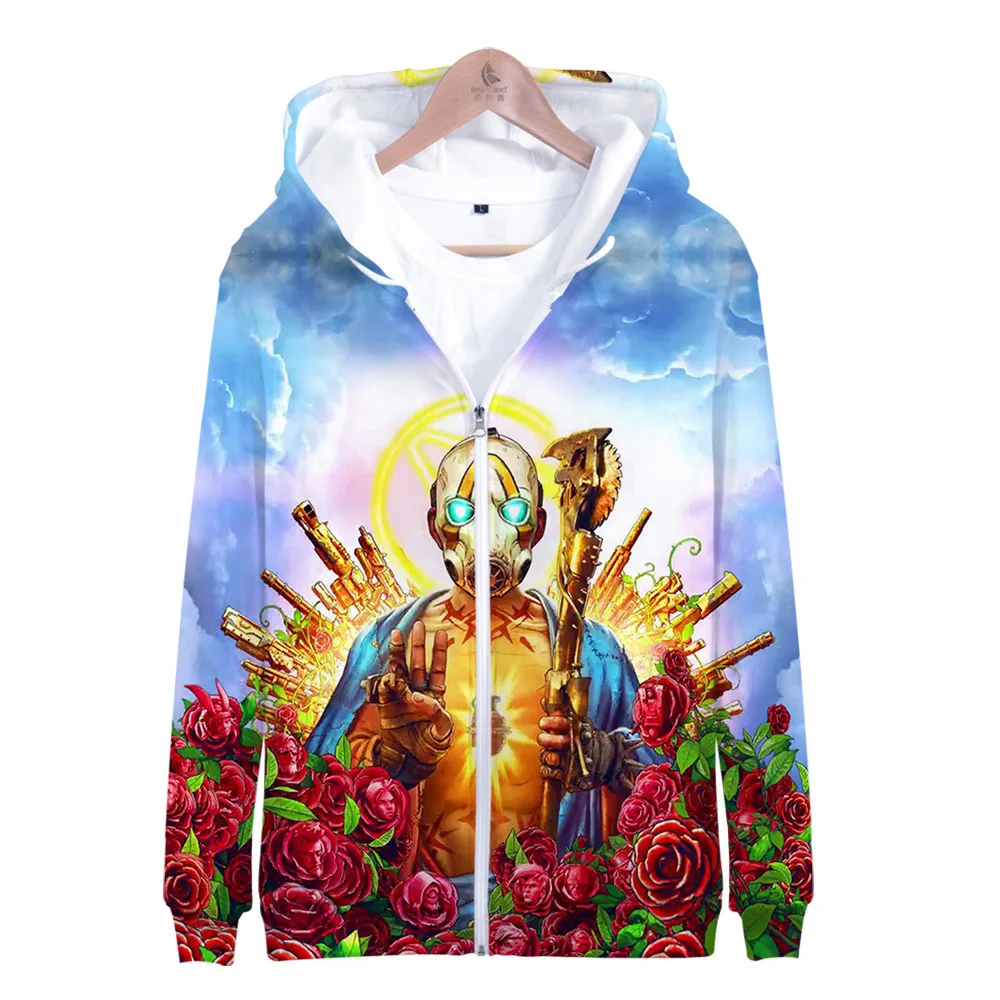 

Free shipping borderlands3 3D printed hoodie hot game printed hoodie, Customized color