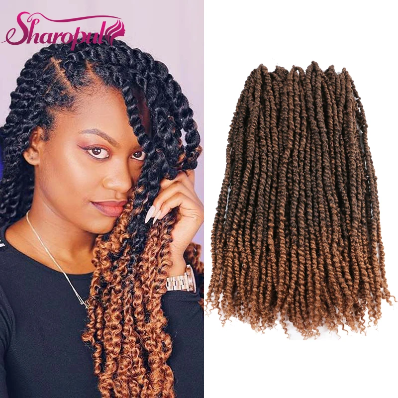 

Pre passion twist ombre color 20inch 20strands new popular synthetic crochet braids curly hair freetress twist hair extension