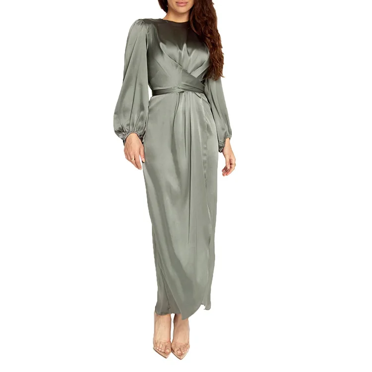 

New arrival muslim women islamic clothing wholesale price turkish soft crepe plain abaya