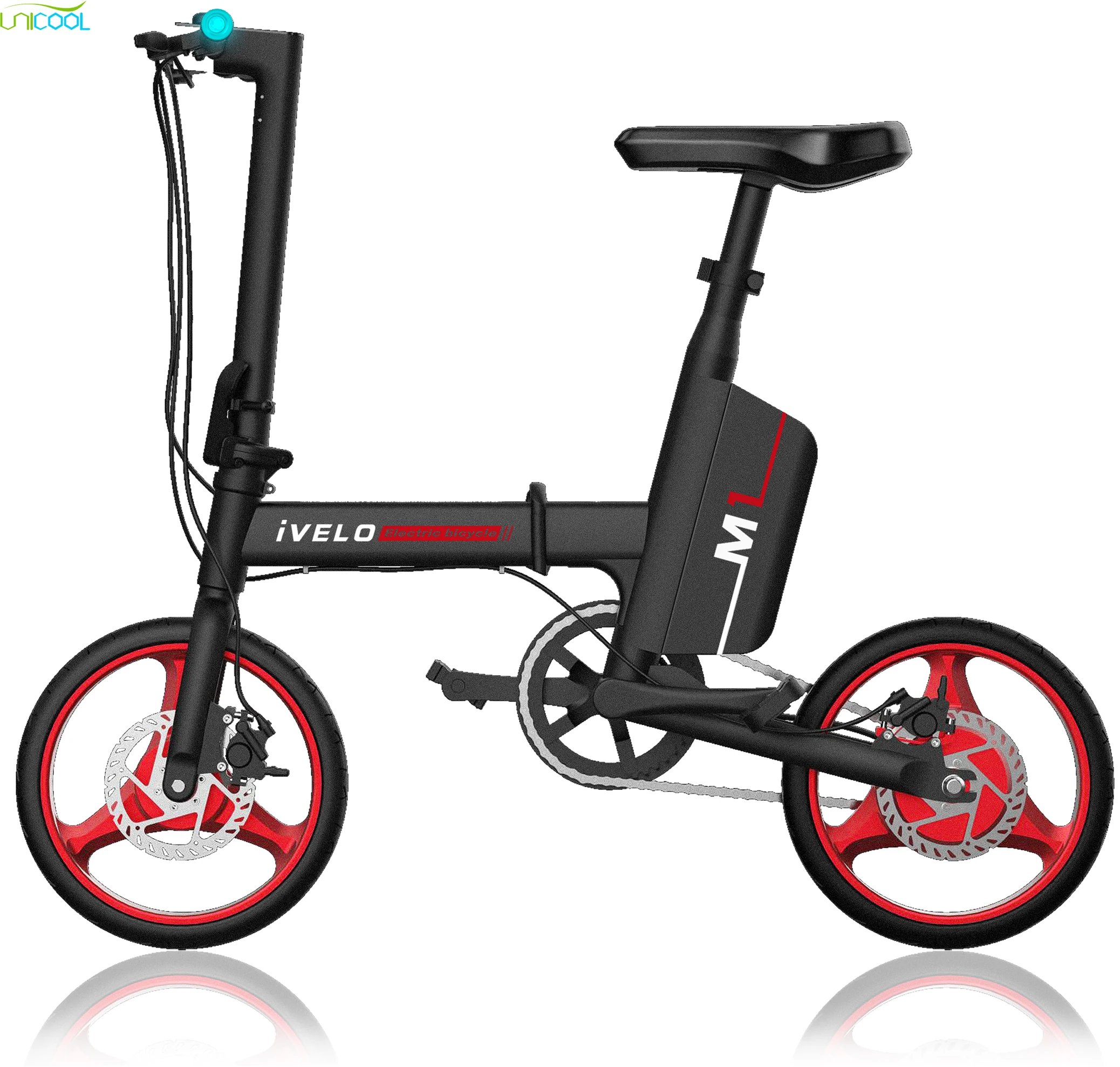 

Slim 14 Inch Tire Electric Bike Bluetoth4.0 App Control Electric Bicycle,Ebike from Unicool