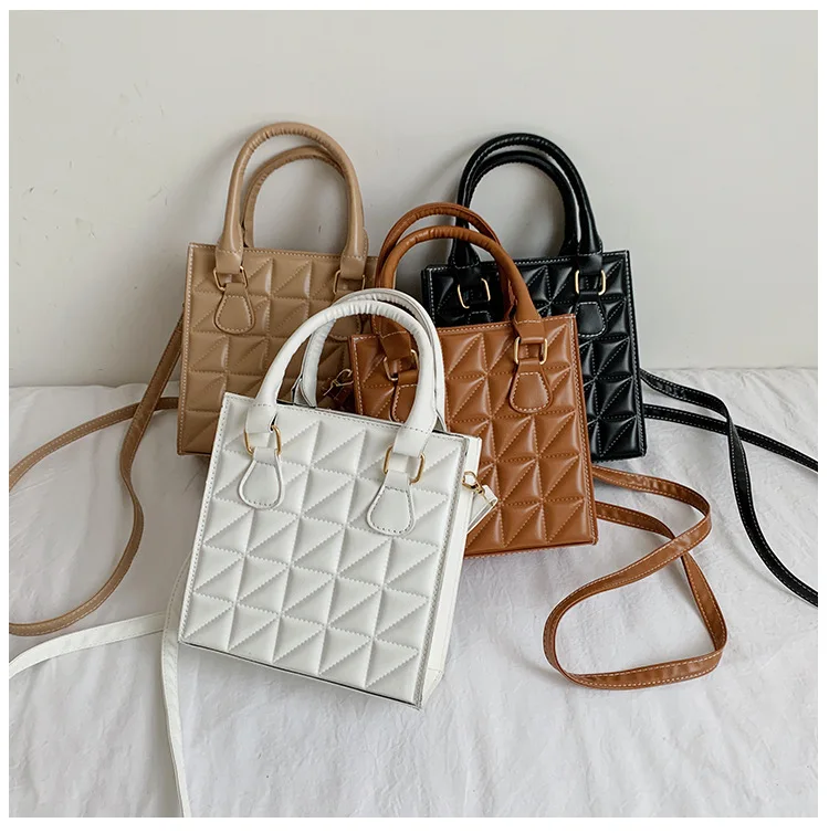 

2021Women Handbags New Fashion Vintage Casual Design High Quality Solid Color Elegant Lovely Beautiful Bag, Picture color