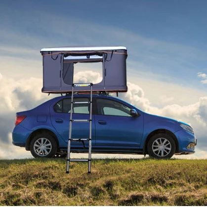

CRT001 QIBU Hard Shell Car Roof Top Tent For Camping Outdoor