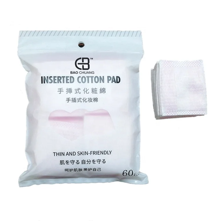 

RTS Skin Friendly Cotton Makeup Remover Pads Facial And Eye Makeup Cleaning Pads