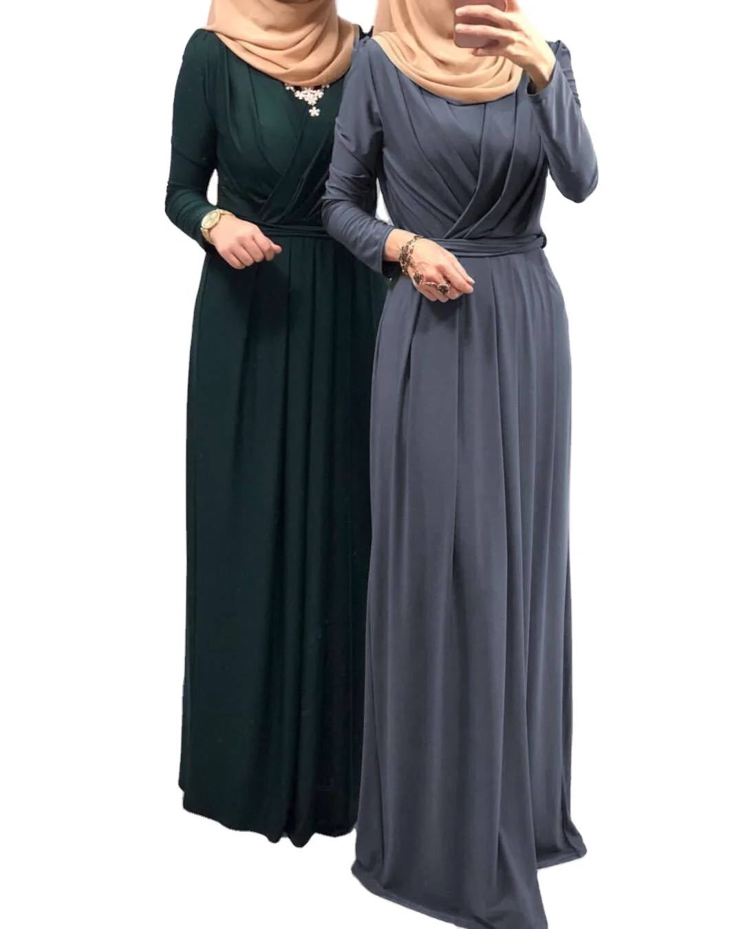 

YDD-19206# 2022 Hotsale Custom High Quality Modest eid Women Abaya Dubai Islamic Clothing Muslim Dresses for women