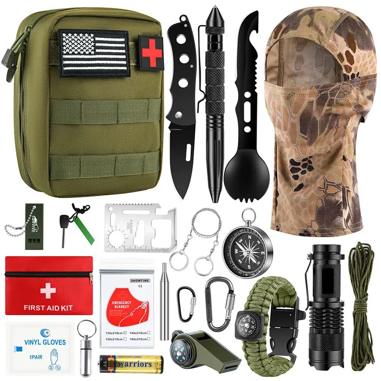 

Emergency Backpack Tactical First Aid Kit Survival First Aid Kit Backpack Backpack First Aid Kit, Green
