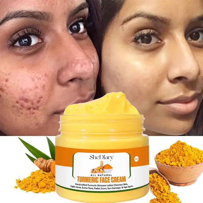 

new arrival vitamin c anti aging wrinkle dark spots removalcollagen skin repairing lightening creamturmeric whitening cream