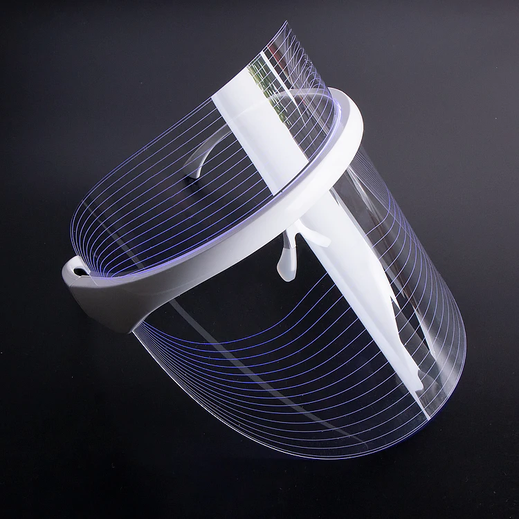 

2021 Wholesale Wireless Smart Voice Activated 7 Colors Led Face Mask