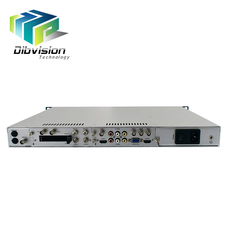 

ip hevc encoder decoder 4K H.265 processor with 2 CI slots compatible with all CAS cards