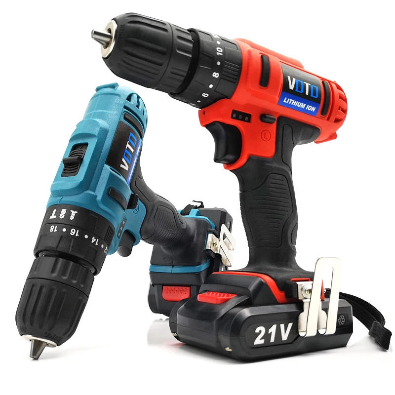 

12V Household tools Rechargeable hand drill set Lithium electric drill screw driver