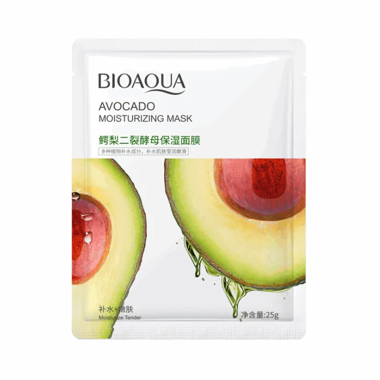 

Fruit Plant Extract Moisturizer Whitening Face Masque With Cucumber Centella Avocado Pomegranate Oligopeptide Honey Fullerene