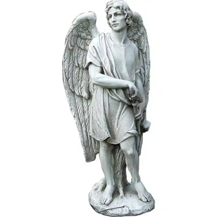 male angel statue picture.