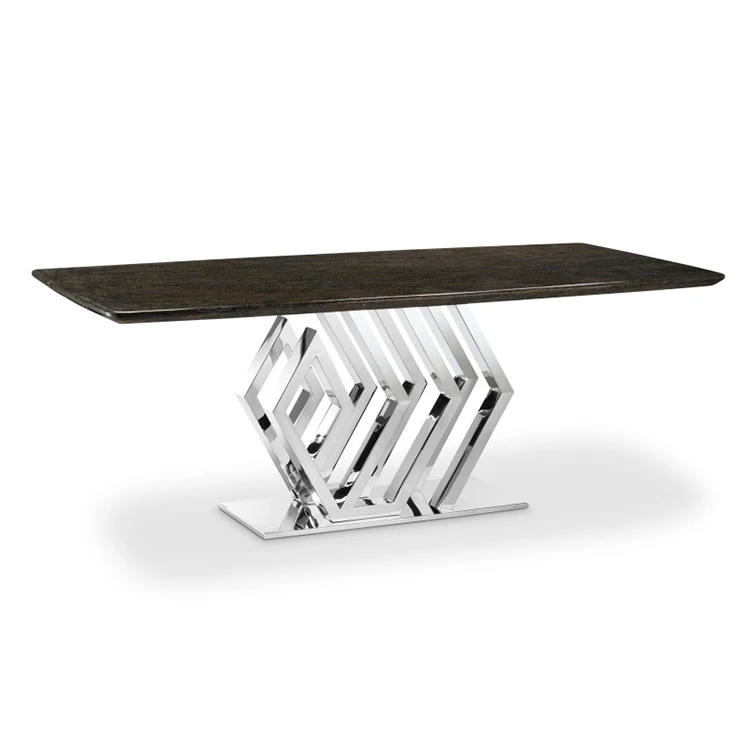 Luxury Modern Design Square White Marble Gold Base Dining Table Living Room Furniture Buy