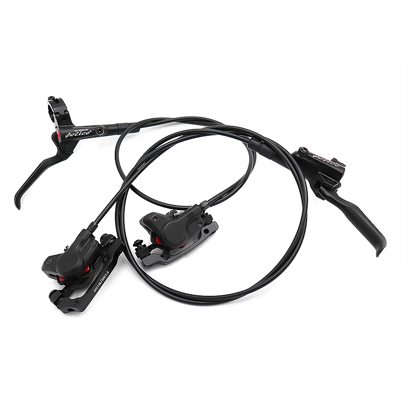 

Hydraulic Disc Brake for MTB Mountain Bikes Road Bike Aluminum Disc Brake Chinese Factory MT200 Cheap Price Brake for Bicycle, Black