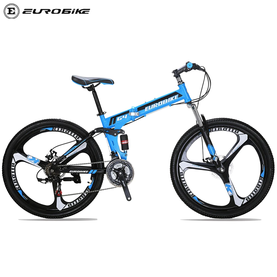 

Eurobike factory G4 26 inch 21speed Folding bike foldable mountain bike full suspension bicycle Bicicleta Woman Style