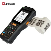 

Factory promotion handheld rugged bus ticketing machine android pda with built in thermal printer