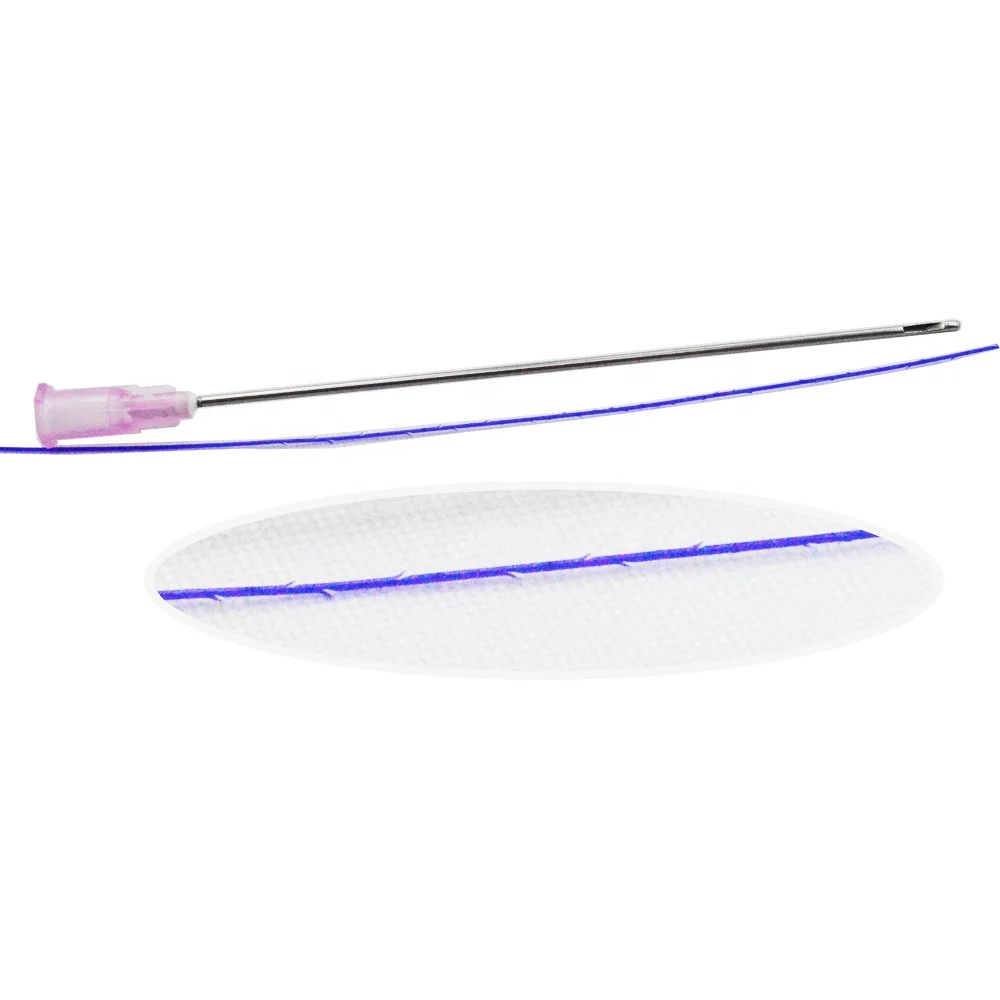 
Advanced Cog 4D W Blunt 18G 150mm Facial Absorbable suture thread lift beauty korea 4D lifting cog 