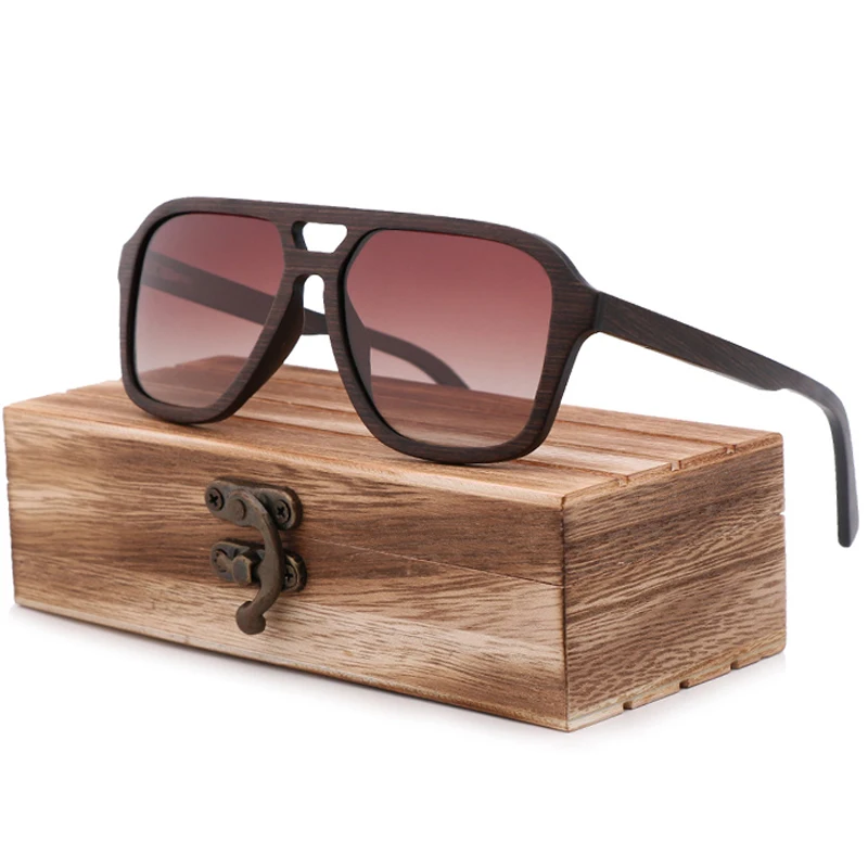 

Lentes de sol Sun Glasses Wooden Sunglasses Bamboo Polarized CE