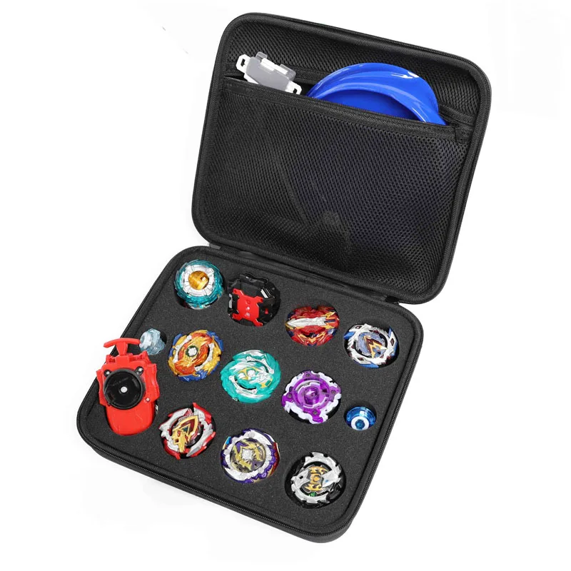 

Fumao Custom EVA Beyblades Burst Toys Storage Set Case Gift, EVA Foam Spinning Top Packaging Case, Black or custom