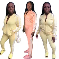 

2019 Women Two Piece Set Clothing Neon Clothing Jumpsuits Women 2 Piece Set Sweat Suits