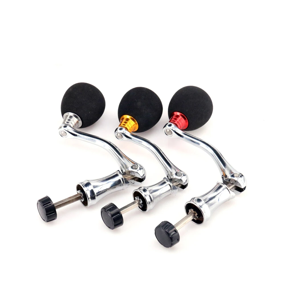

Fishing reels sea fishing reel Aluminum rocker arm type Rotating Throwing rod sea rod wheel sea fishing wheel, Red+gold+silver