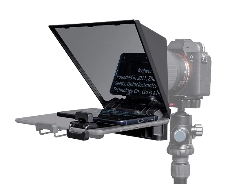 

Smartphone and DSLR camera Live teleprompter portable Mobile Teleprompter Artifact Video