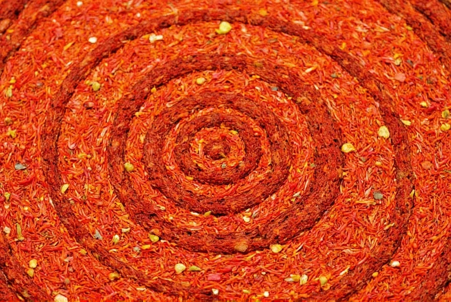 Professional chef arranging saffron threads in precise circular pattern on gourmet rice dish