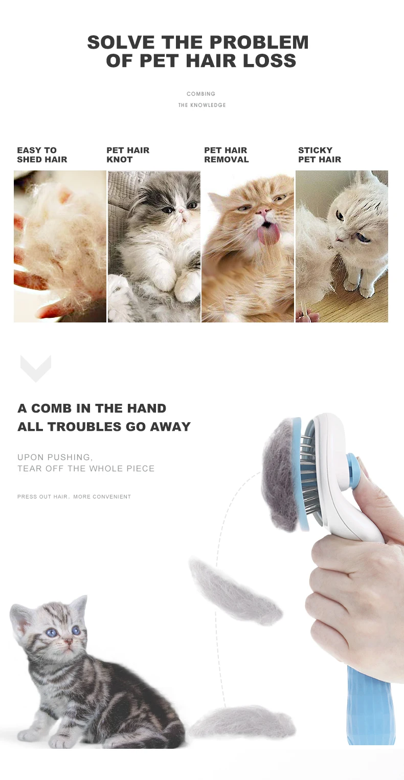 Original factory fur remover brush