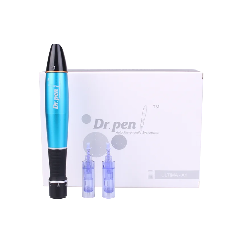 

forehead lines Wrinkles Wireless derma pen electric microneedle dr pen A1 GHY-604, Red/white