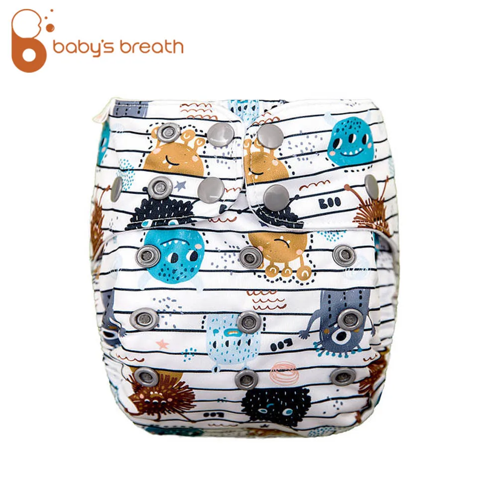 

Baby's breath custom fitted baby washable pocket cloth diaper nappy reusable cloth diapers awj