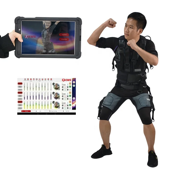 

Muscle stimulator ems muscle stimulator App Pad or Phone Control Android System for Muscle Stimulator Equipment