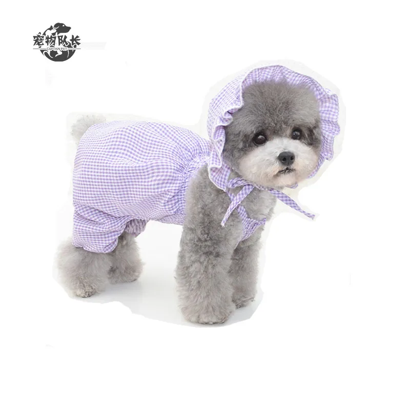 

Spring Summer Puppy Clothes Coat Skirt Pumpkin Pants Small Teddy Dog Clothes, Picture