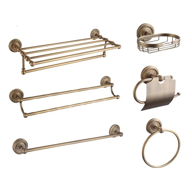 
Brass Antique Bronze Bathroom Accessory Set Antique Bathroom Accessories Set  (62269140491)