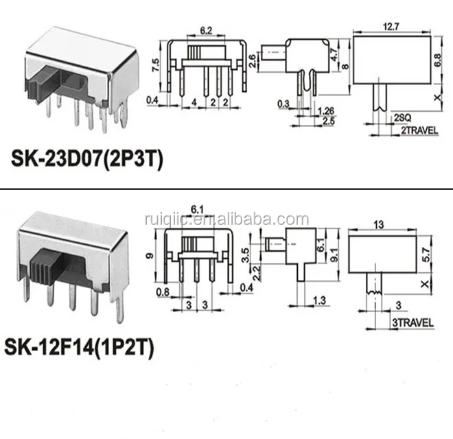 Original Toggle Switch Ss-12d00 Ss-12d07 Ss-12f15 Ss-12f44 Ss-13d07 Ss ...