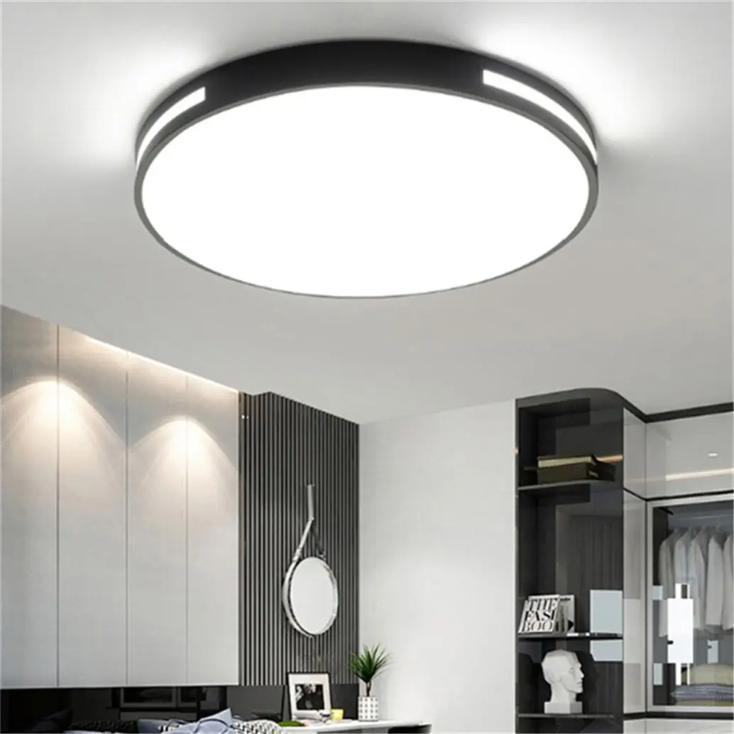 Luxury Bed Room Ultra-Thin Recessed High Quality 60W Flush Mount Lights Modern Home Led Source Low Ceiling Light