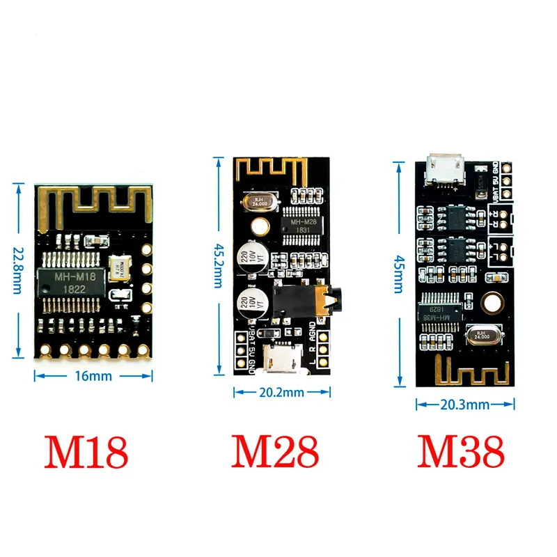 MH-MX8 Wireless Bluetooth Audio Module 4.2 Stereo Lossless Hi-Fi DIY retrofit