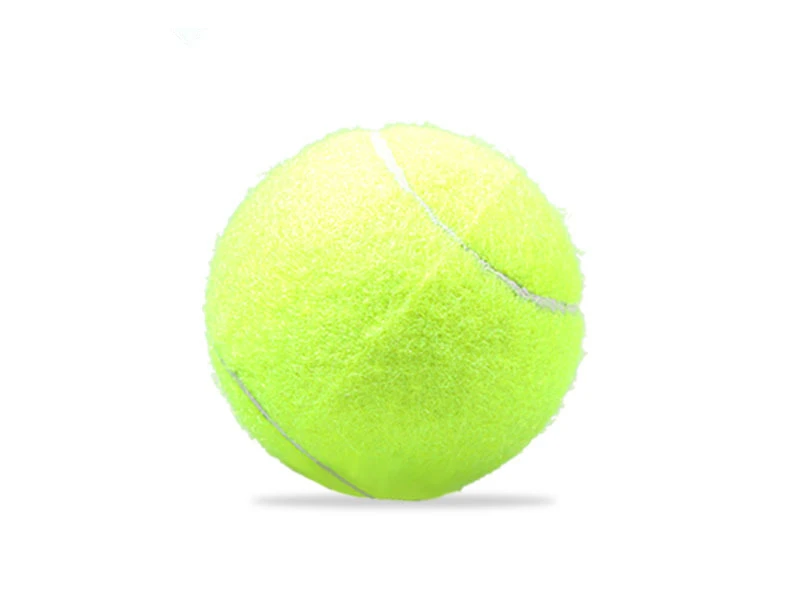 
Cheap Fluorescent Green Natural Rubber Professional Training Tennis Balls 
