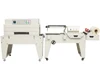 semi automatic L sealer heat shrink wrapping machine for cosmetic box toys tableware bottles
